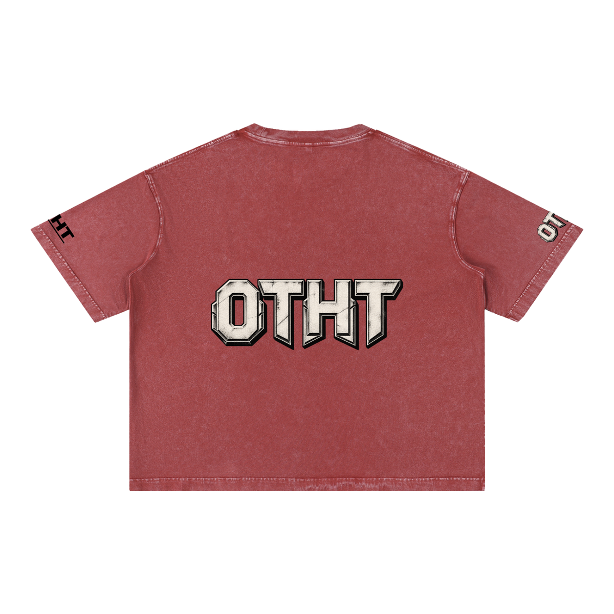 OTHT Mineral Wash Boxy Cotton T-Shirt