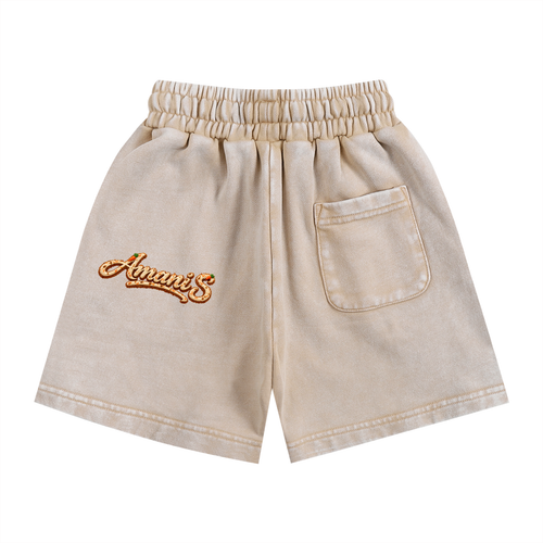 Amani S Carrot Cake Snow Washed Kids' Shorts