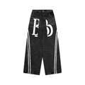 BLK DIASPORA Kid’s Vintage Wash Side Stripe Jeans