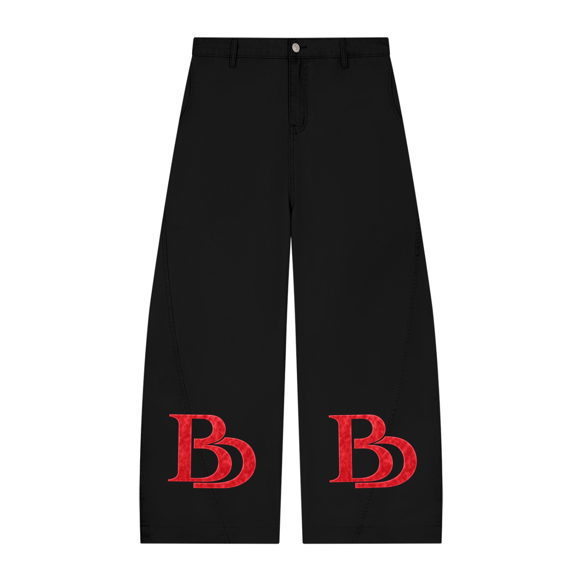 BLK DIASPORA Men’s Barrel Leg Pants